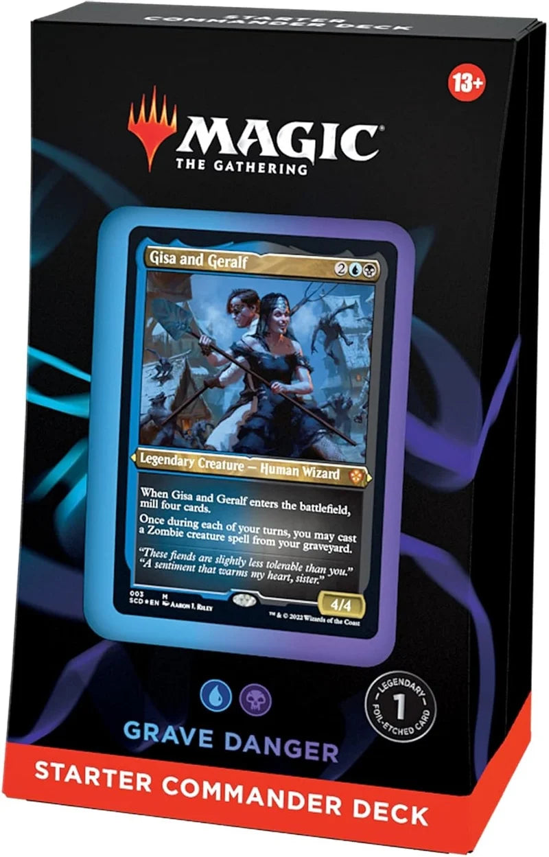 Magic The Gathering Starter Commander Deck Grave Danger