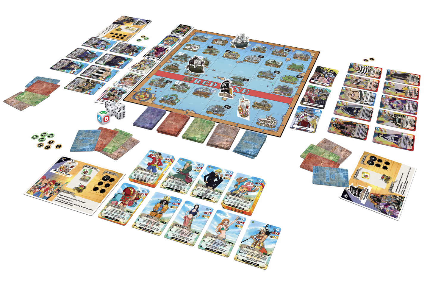 One Piece: Adventure Island Board Game