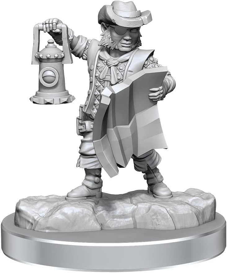 D&D Frameworks Wave 2 – Male Halfling Rogue (Unpainted)