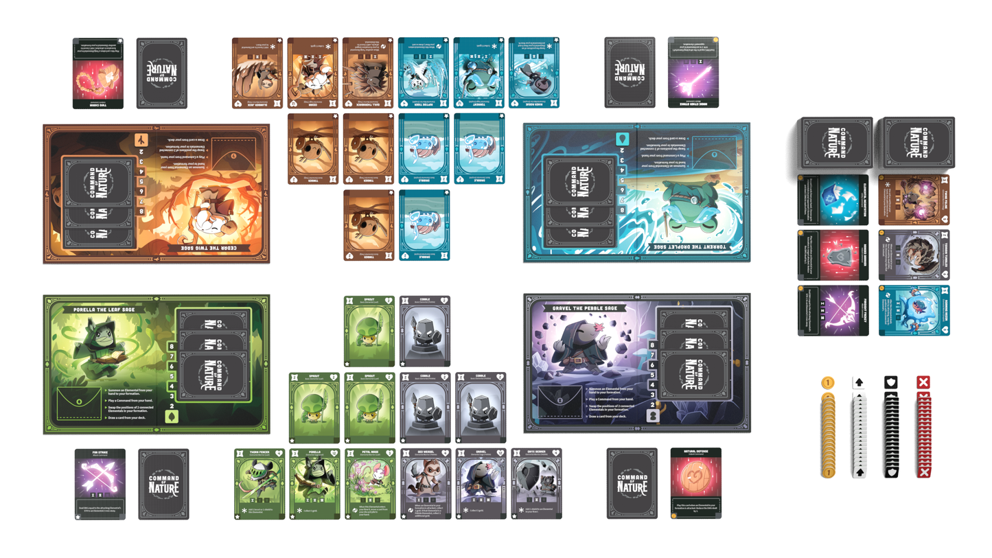 Command of Nature Strategy Board Game