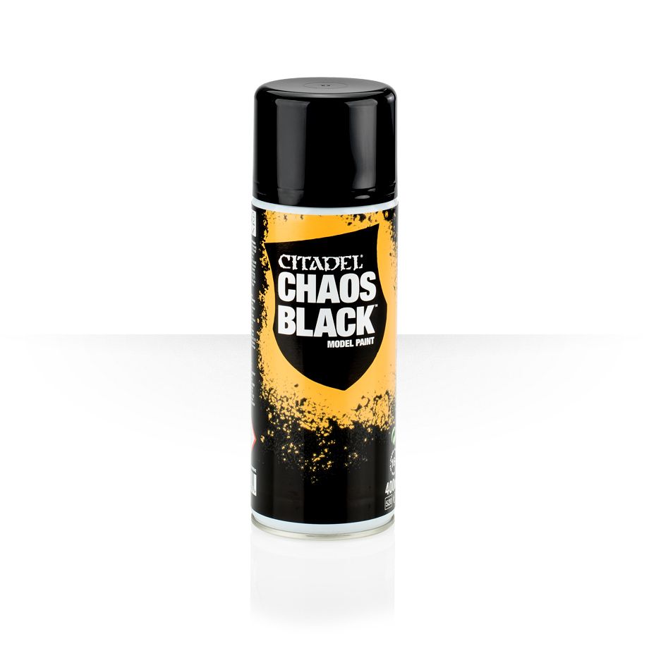 Citadel Colour Spray: Chaos Black (400ml)