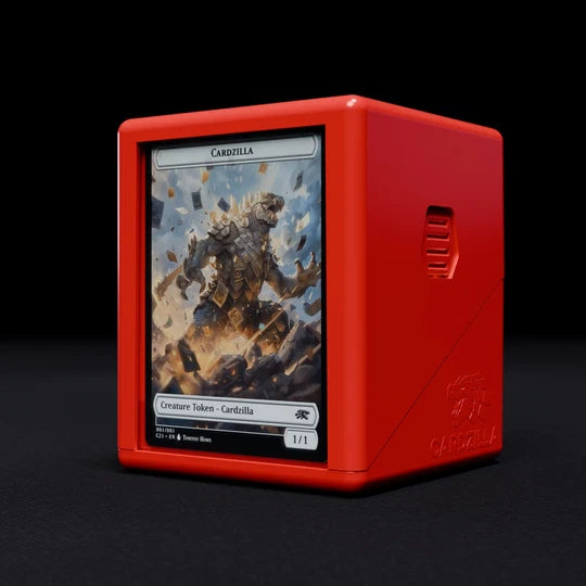CardZilla Showcase 100+ Deck Box — Red