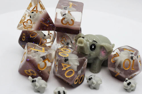Foam Brain Games Elephant RPG Dice Set
