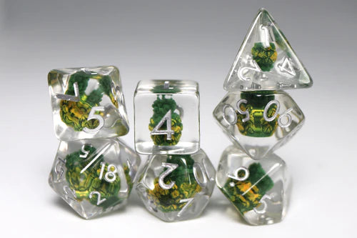 Foam Brain Games Prickly Pineapple RPG Dice Set