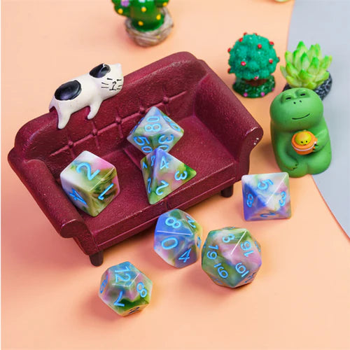 Foam Brain Games Field of Spring RPG Dice Set