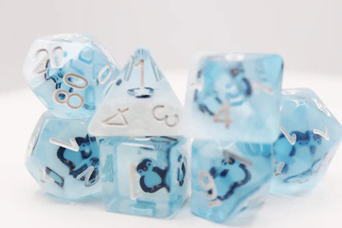 Foam Brain Games Frozen Penguin RPG Dice Set