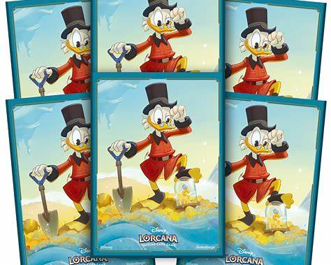 Disney Lorcana Into the Inklands Scrooge McDuck Card Sleeves 65ct