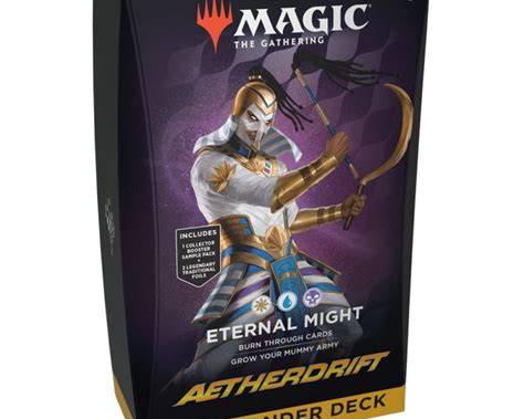 Magic: The Gathering Aetherdrift Commander Deck Eternal Might