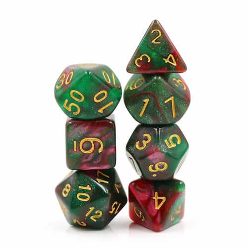 Foam Brain Games Rose Way RPG Dice Set
