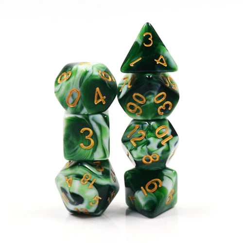 Foam Brain Games Jadeite RPG Dice Set