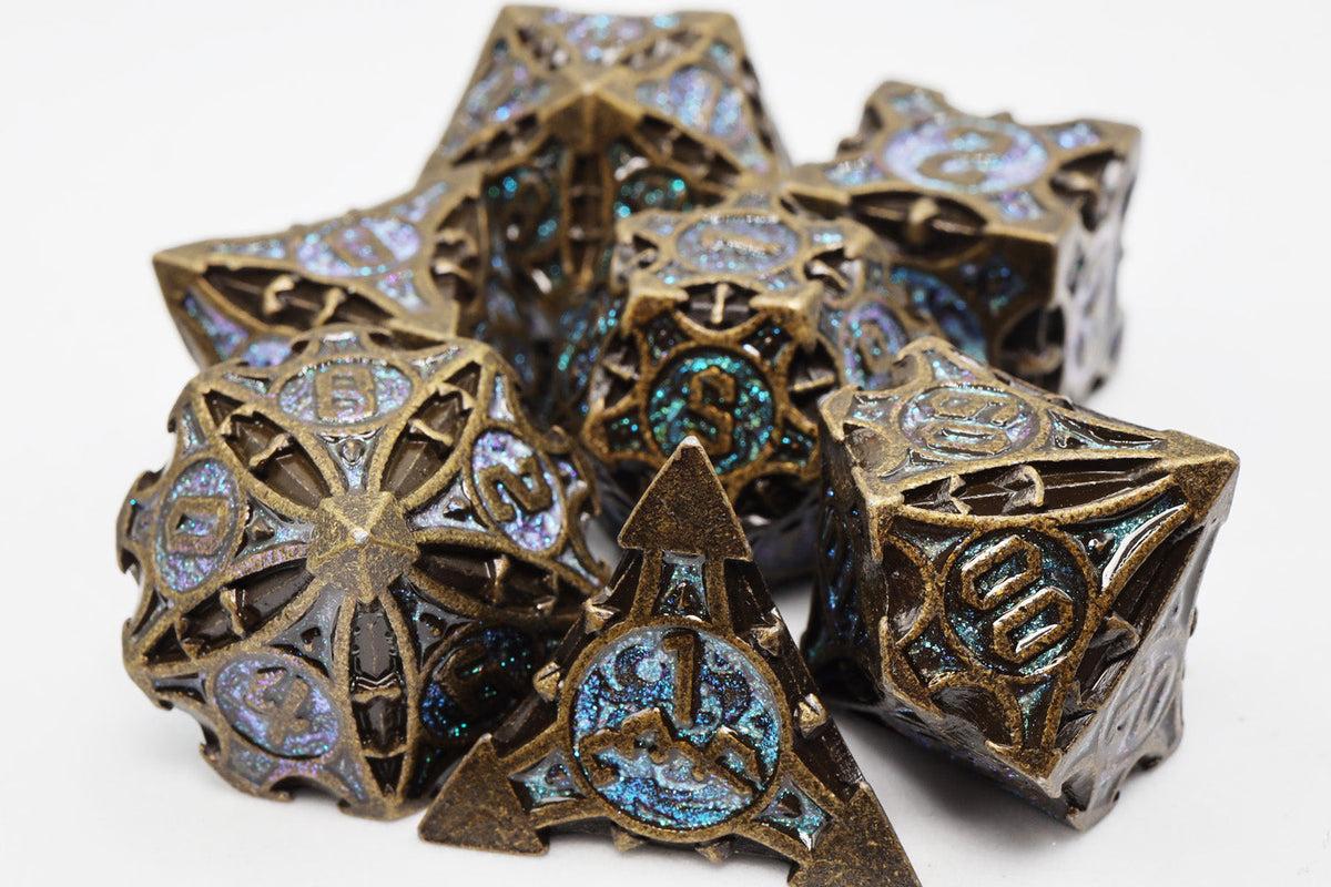 Quiver of Arrows Night Sky Arrow Metal RPG Dice Set