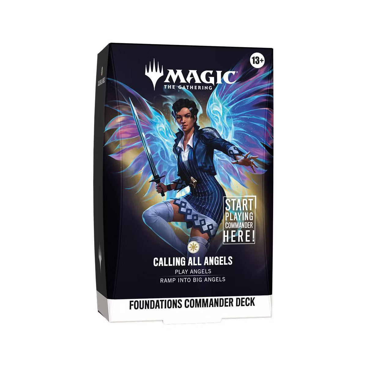 Magic The Gathering Foundations Commander Deck calling all Angels