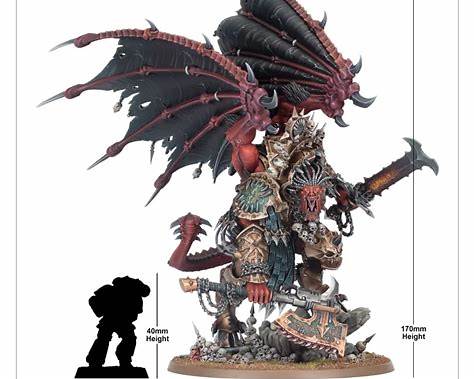 Warhammer 40,000 World Eaters Angron Daemon Primarch of Khorne