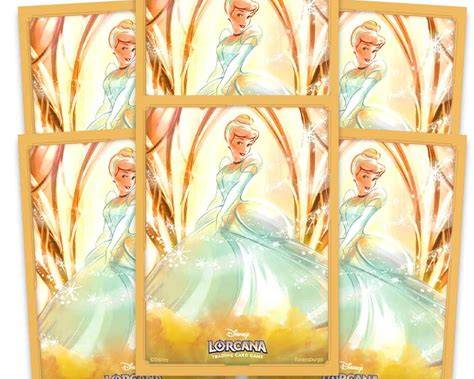 Disney Lorcana Archazia’s Island Cinderella Card Sleeves 65ct