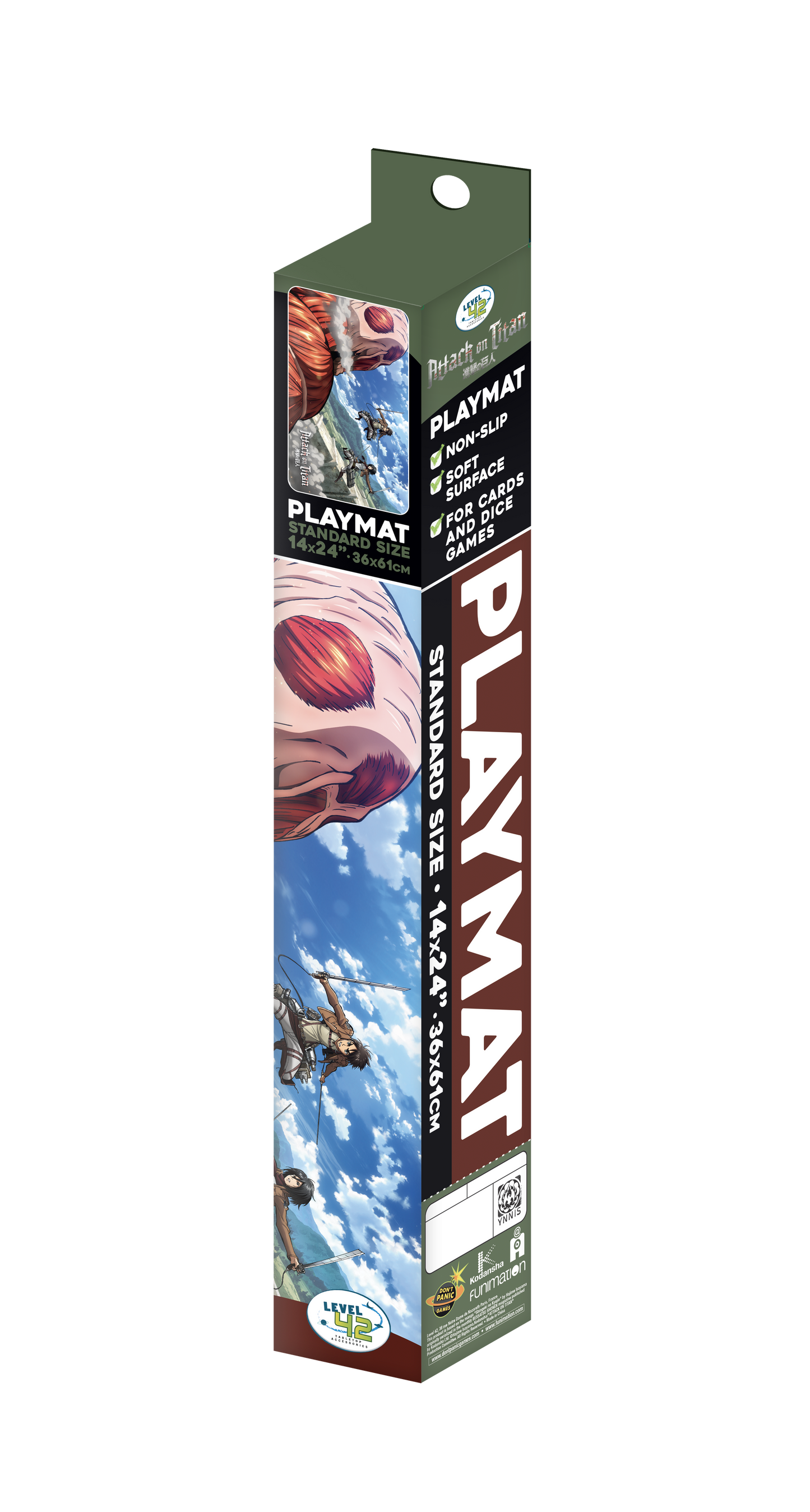 Officially Licensed Attack on Titan Attack Titan Playmat