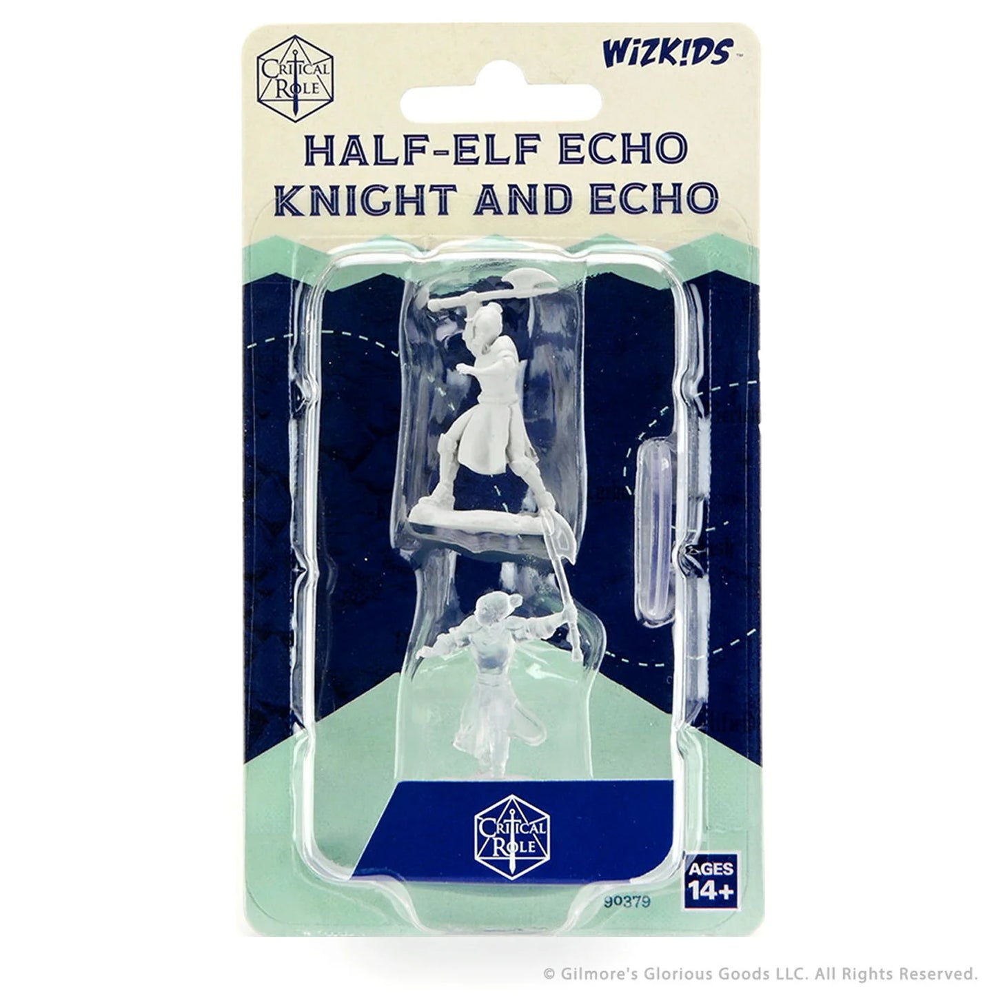 WizKids Critical Role Unpainted Miniatures: Half-Elf Echo Knight & Echo