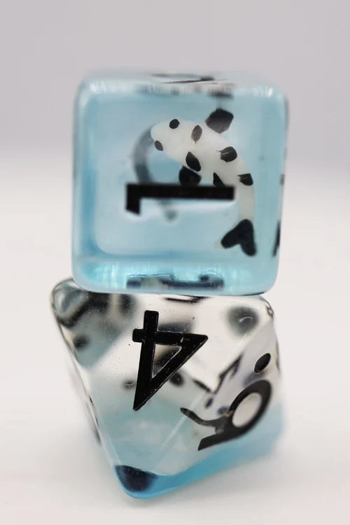 Foam Brain Games Lucky Koi Fish RPG Dice Set