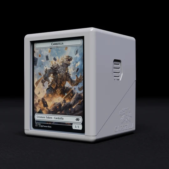 CardZilla Showcase 100+ Deck Box — White