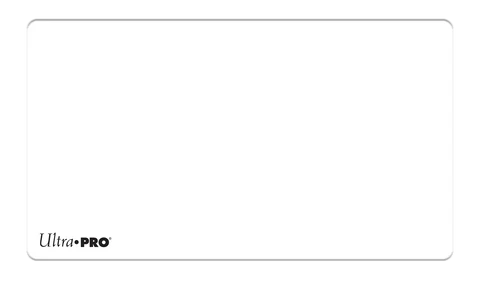 Ultra PRO Artist Standard Gaming Playmat White