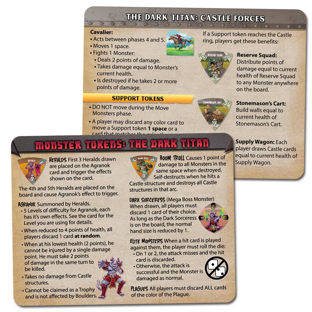 The Dark Titan Board Game Second Edition