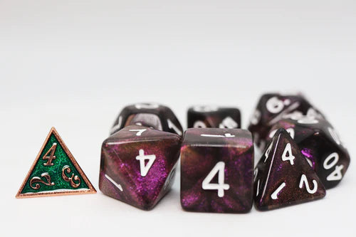 Foam Brain Games Mystery Loot: Plastic RPG Dice Set & Bonus Metal Die