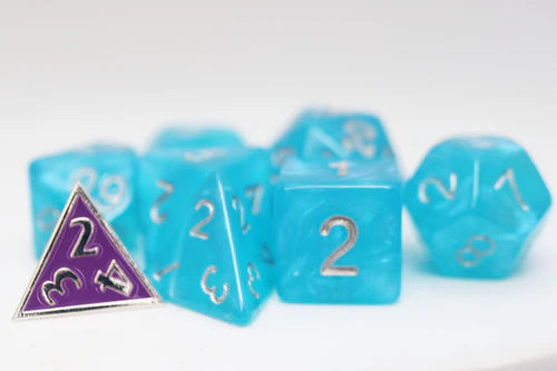 Foam Brain Games Mystery Loot: Plastic RPG Dice Set & Bonus Metal Die