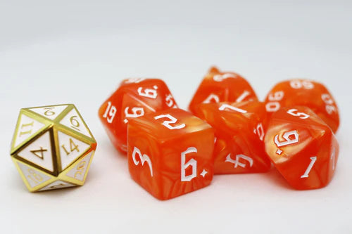 Foam Brain Games Mystery Loot: Plastic RPG Dice Set & Bonus Metal Die