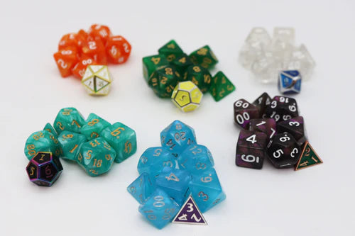 Foam Brain Games Mystery Loot: Plastic RPG Dice Set & Bonus Metal Die
