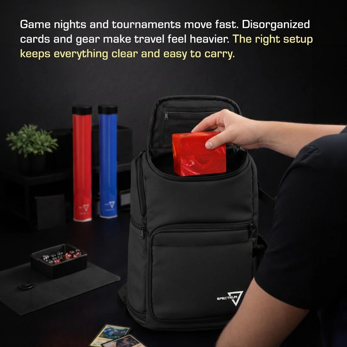 TCG Backpack - Black