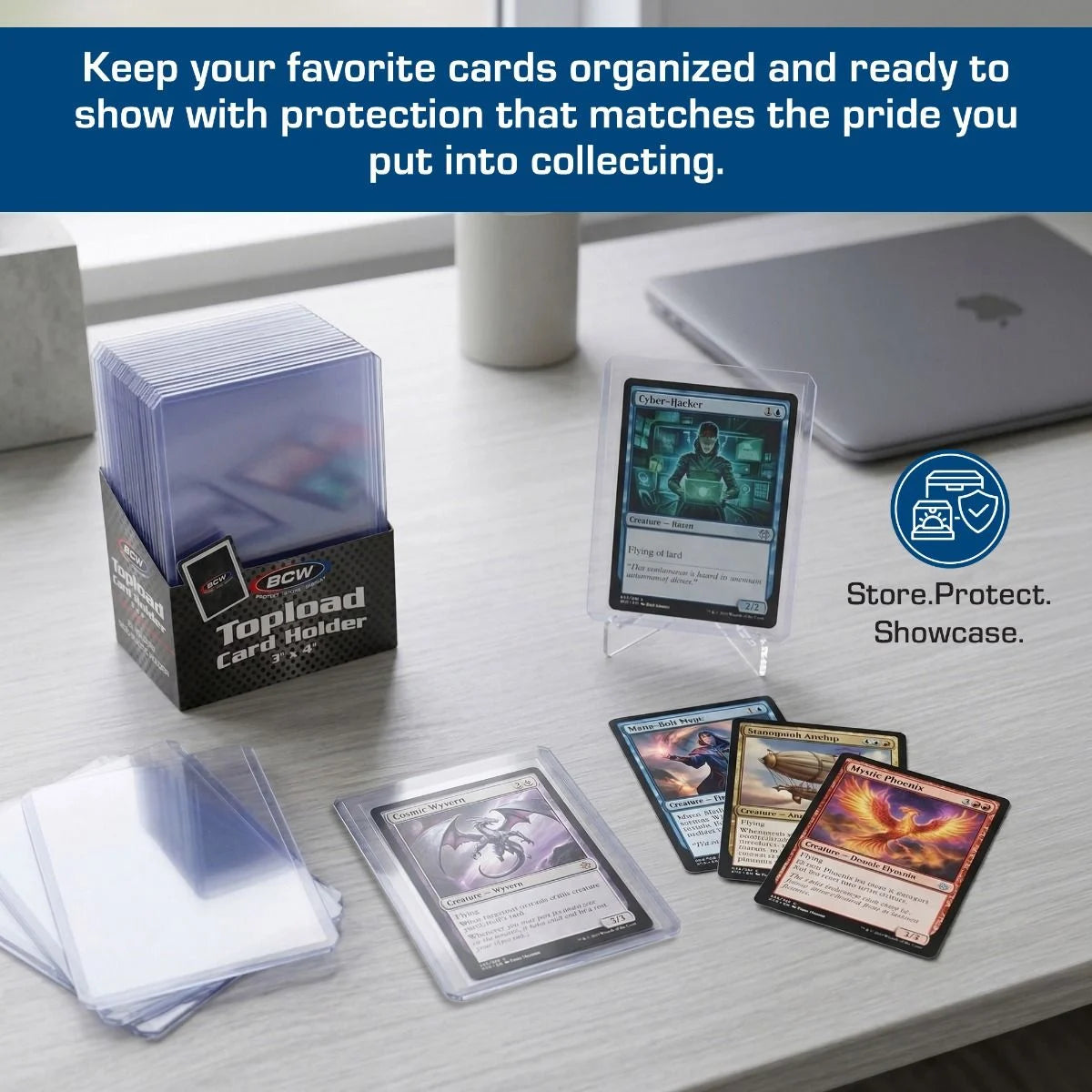 BCW 3x4 Standard Topload Card Holders 25 Count