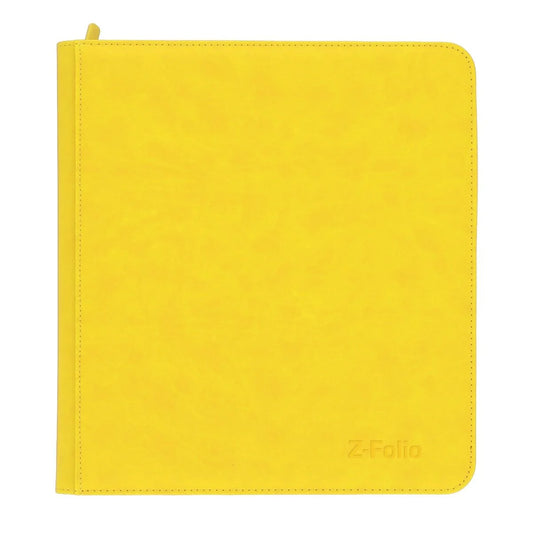 BCW Z-Folio 12 Pocket LX Album Yellow