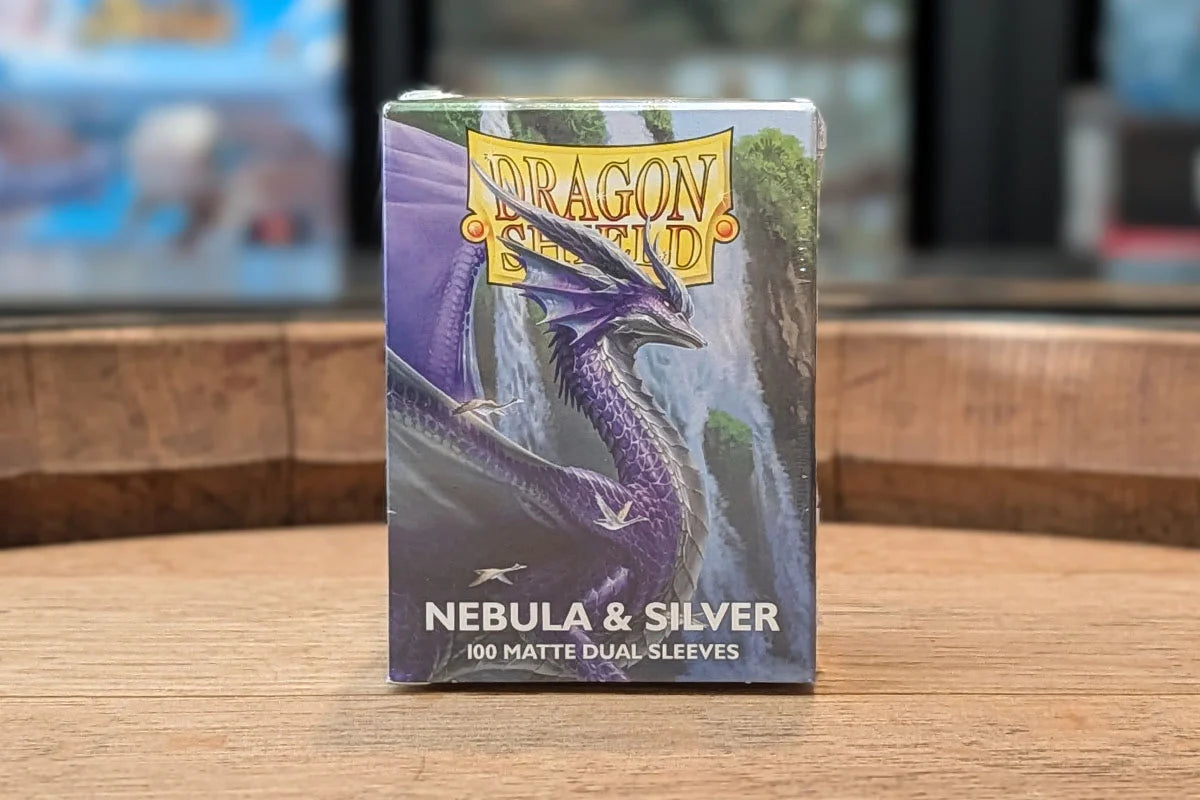 Dragon Shield Matte Dual Nebula & Silver Sleeves 100ct