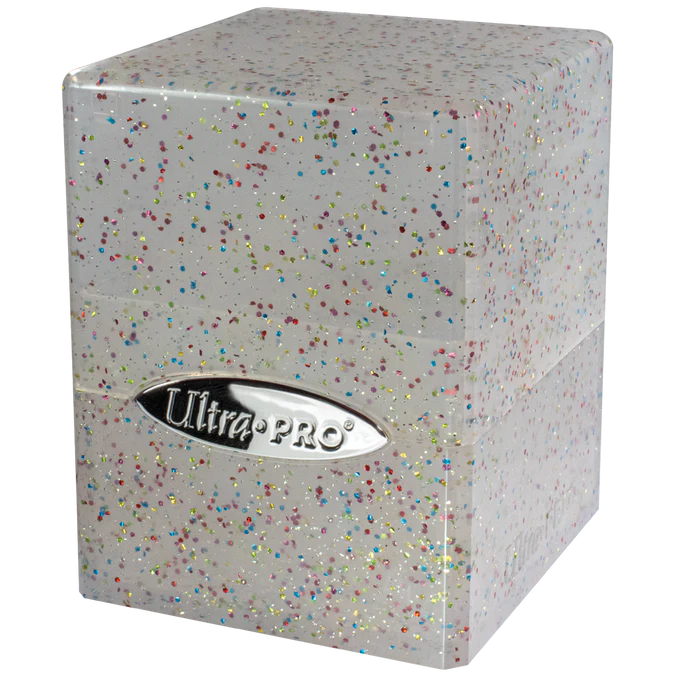 UP D-BOX Satin Cube – Glitter Clear