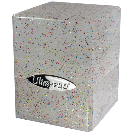 UP D-BOX Satin Cube – Glitter Clear