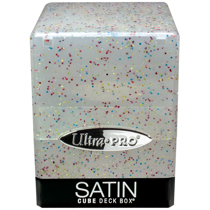 UP D-BOX Satin Cube – Glitter Clear