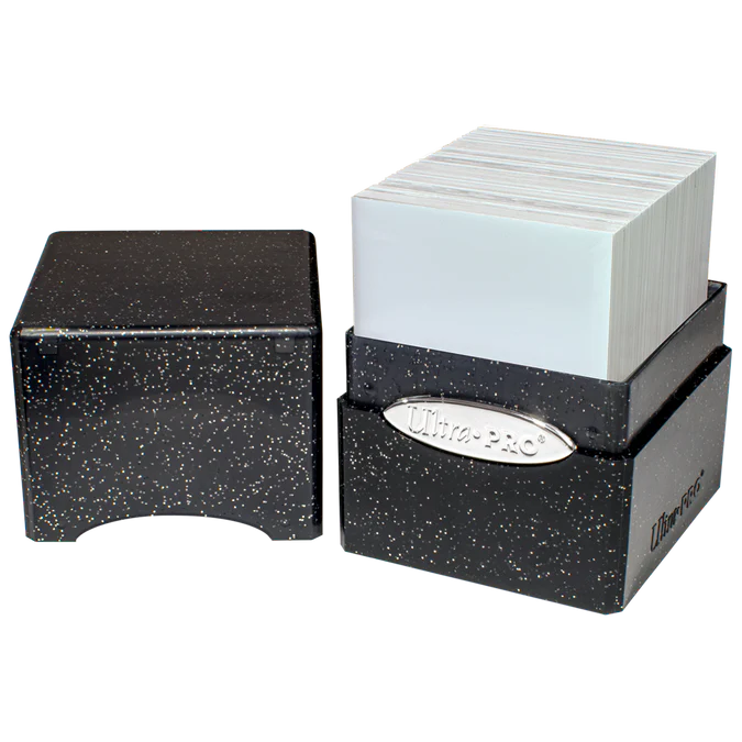 UP D-BOX Satin Cube – Glitter Black