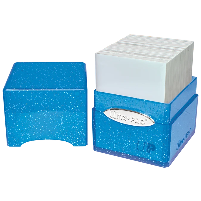 UP D-BOX Satin Cube – Glitter Blue