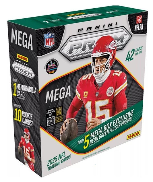 2025 Panini Prizm Football Mega Box