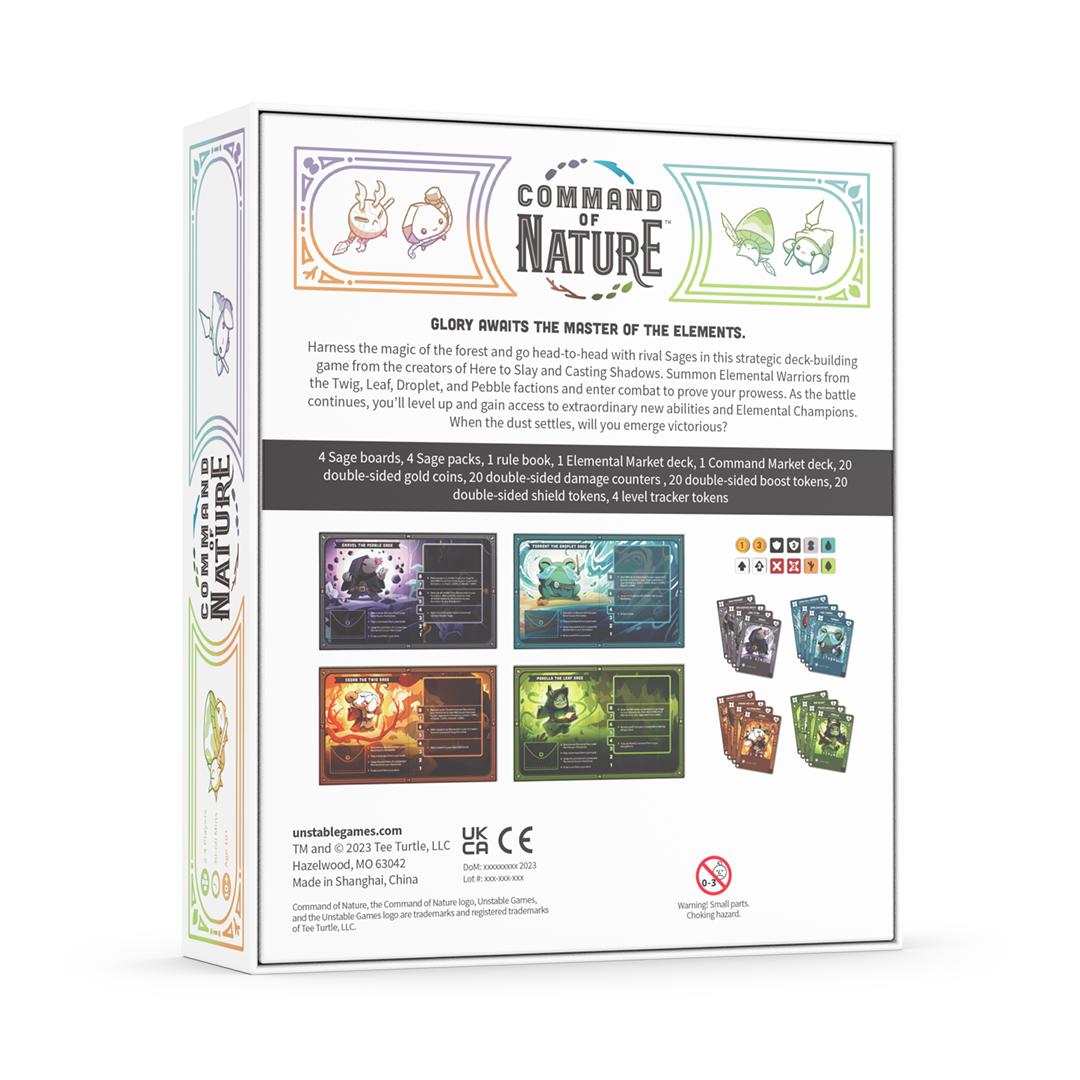 Command of Nature Strategy Board Game