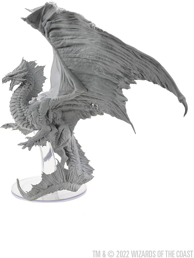 D&D Nolzur's Marvelous Miniatures – Adult Bronze Dragon (Unpainted)