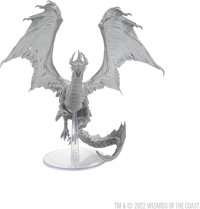 D&D Nolzur's Marvelous Miniatures – Adult Bronze Dragon (Unpainted)