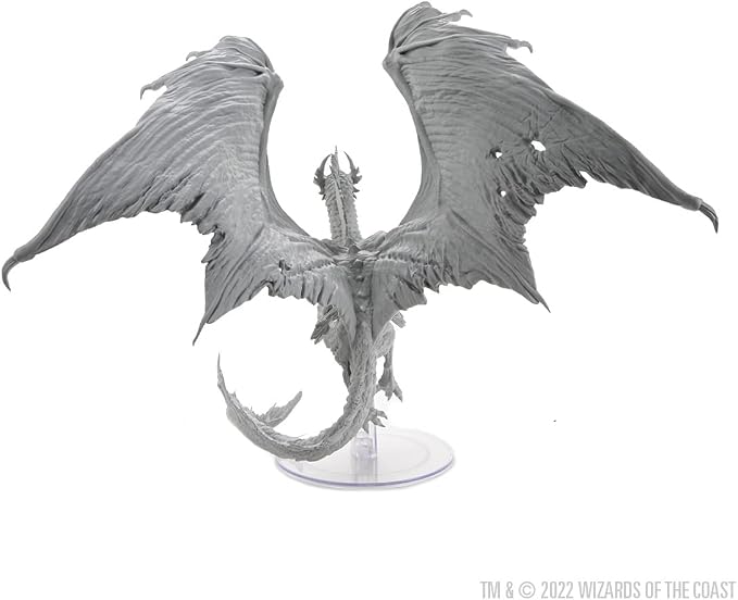 D&D Nolzur's Marvelous Miniatures – Adult Bronze Dragon (Unpainted)
