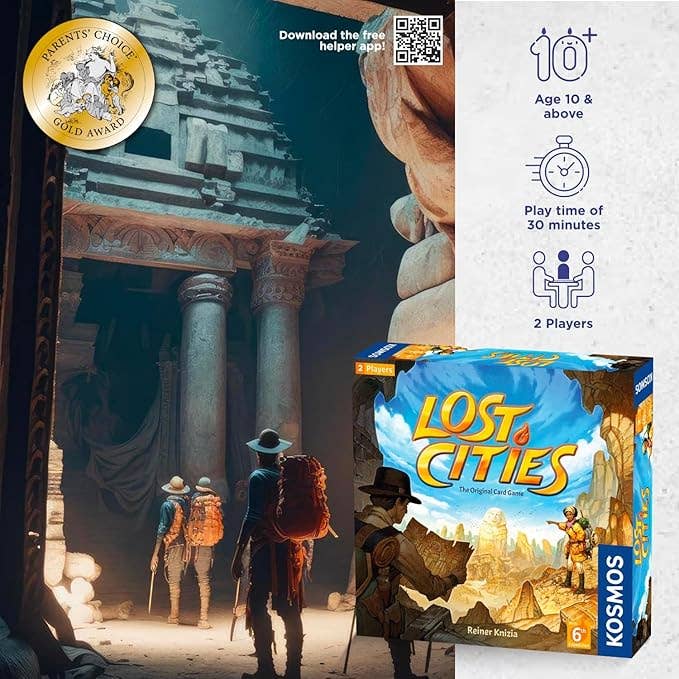Lost Cities - The Card Game With 6th Expedition