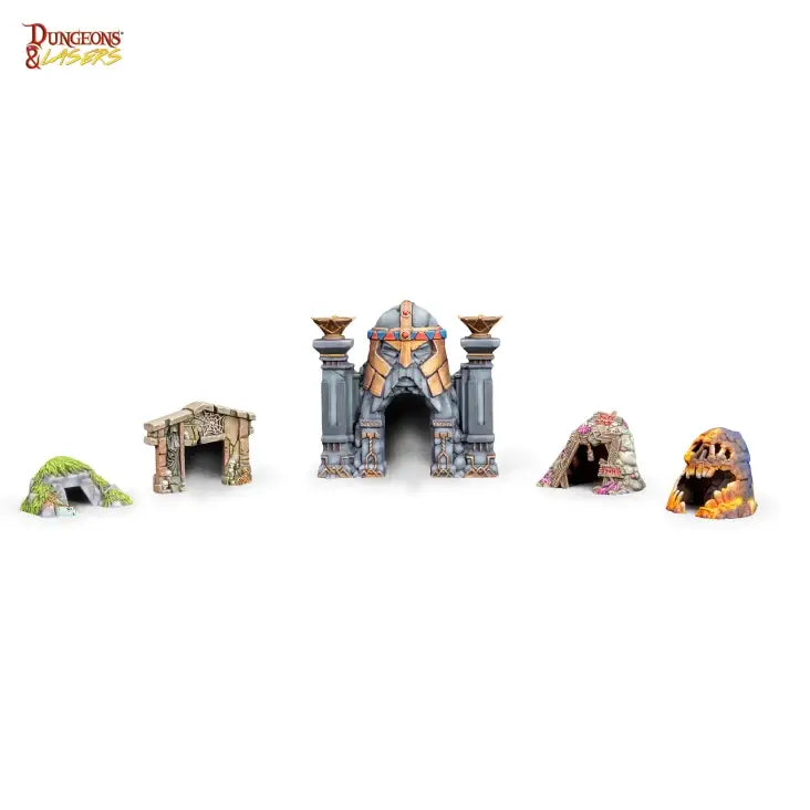 Dungeons & Lasers: Assorted Terrain: Pathfinder Terrain: City of Absolom