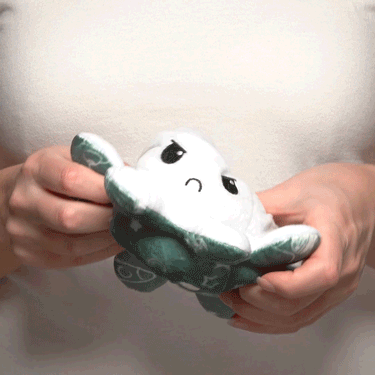 TeeTurtle Reversible Octopus Reversible Plushie