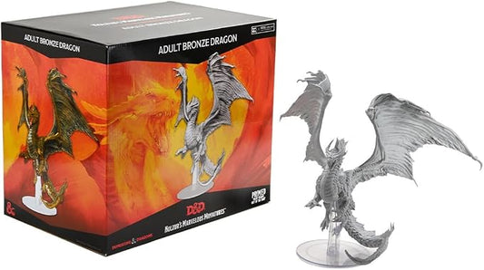 D&D Nolzur's Marvelous Miniatures – Adult Bronze Dragon (Unpainted)