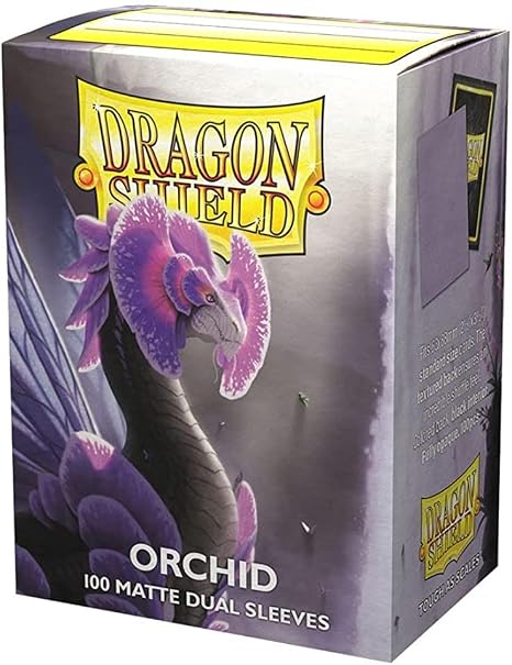 Dragon Shield Dual Matte Sleeves Orchid Standard Size 100 Count