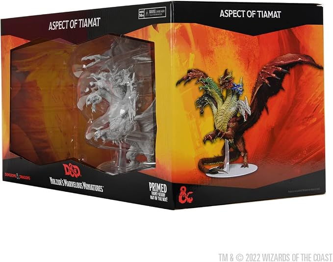 D&D Nolzur's Marvelous Miniatures – Aspect of Tiamat (Unpainted)