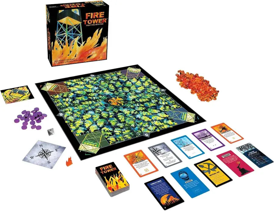 Fire Tower Competitive Strategy Board Game