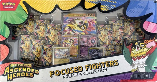 Pokémon TCG Mega Evolution Ascended Heroes Focused Fighters Premium Collection